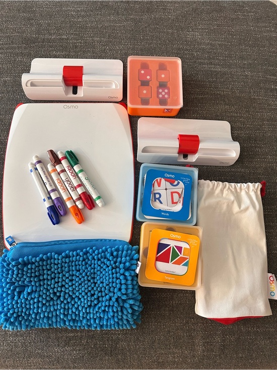 Osmo Other - Osmo Interactive Learning Game Set with Markers and eraser bag
